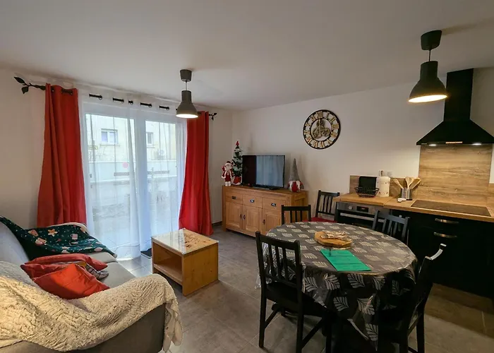 Апартаменты Cocooning Au Coeur Des Hautes-vosges Avec Terrasse Et Parking Prive - Fr-1-589-841 Жерарме